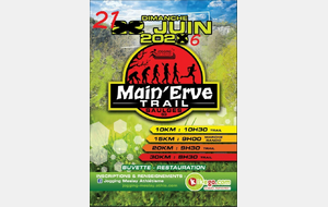 Réservez votre 21 Juin 2026 pour le Main'Erve Trail