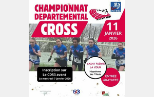 Championnat de cross départemental 2026