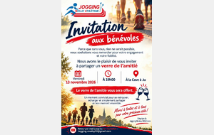 Pot des bénévoles du JMA