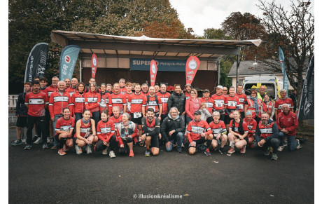 Pluie de record à Courir à Meslay